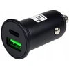 Techly Įkroviklis Automobilinis įkroviklis USB-A QC + USB-C PD 45W