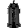 TECHLY Mini Car Charger 2 USB-A Prievadai 17W/3.4A Juodas