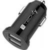TECHLY Mini Car Charger 2 USB-A Prievadai 12W / 2.4A Juodas