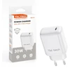 Teltech Įkroviklis jungiama į tinklą TYP-C 30W balta TCH-04