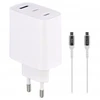 Įkroviklis TnB Įkroviklis jungiama į tinklą Gan 230v 65w 2 X Usb-c + Usb Usb-a + Kabelis Usb-c T"nb / Chnbgan65w