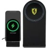 Ferrari foldable cargo. induction 2in1 FECBFMALK 15W juodos spalvos Printed Logo MagSafe
