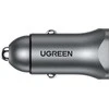 Automobilinis įkroviklis Ugreen CD130 USB-C/USB-A 30W pilkas