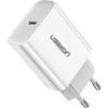 UGREEN CD137, 20W PD 3.0 USB-C sieninis įkroviklis (baltas)