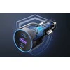 Ugreen Automobilinis įkroviklis 75W 12-24V USB-A + 2xUSB-C QC3.0 PD3.0, pilkas