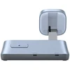Įkroviklis Ugreen UGREEN W711 MagFlow 3-in-1 magnetyczna bezprzewodowa stacja ładująca Qi2 25W dla iPhone, AirPods i Watch sidabrinė