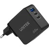 Įkroviklis - Unitek P1117B Juodas