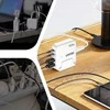Unitek Įkroviklis rašomasis stalas GaN 100W 2xUSB-A 2xUSB-C juoda