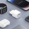 USAMS įkroviklis 1xUSB-C PD20W (tik antgalis) PD3.0 greito įkrovimo violetinė X-ron serijos CC183TC0