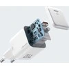 USAMS įkroviklis 1xUSB-C PD20W (tik antgalis) PD3.0 greito įkrovimo violetinė X-ron serijos CC183TC0