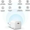 USAMS įkroviklis 1xUSB-C PD30W 3A (tik antgalis) PD3.0 greito įkrovimo violetinė X-ron serijos CC186
