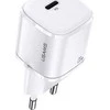 USAMS Tinklo įkroviklis 1xUSB-C T36 mini 20W (only head) PD3.0 Fast Charging baltos spalvos CC124TC02 (US-CC124)