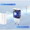 USAMS Laidinis įkroviklis 1xUSB-C T65 PD20W (only head) PD Fast Charging baltos spalvos CC226TC01 (US-CC226)