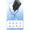 USAMS CC229 30W GaNUSB-C/USB-A greito įkrovimo XC serijos Baltas CC229TC02