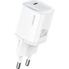 USAMS CC248 20W GaN USB-CFast įkrovimas HC serijos baltos spalvos CC248TC02