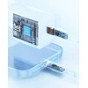 USAMS CC251 30W GaN USB-CFast Charging HC Series violetinės spalvos CC251TC03