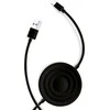 USAMS belaidis įkroviklis US-CC096 10W su kabeliu lightning juodos spalvos CC96WH01