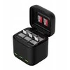 Three-channel battery charger for GoPro Hero 13 Juodas Telesin (S0-BCG-10-TGP)