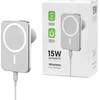 Įkroviklis Vega Įkroviklis BEZPRZEWODOWA 15W Automobilinis laikiklis BALTA MAGSAFE IPHONE / ANDROID>
