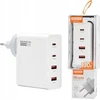 Įkroviklis Vega Įkroviklis SIECIOWA 130W GaN BALTA SOMOSTEL POWER DELIVERY Q24 2XPD + 2XUSB>