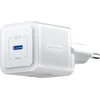 Vention Sieninis įkroviklis, ventiliacija, FEPW0-EU, USB-C, 20W, GaN (balta)