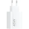 XIAOMI oryginalna kroviklis jungiama į tinklą USB A QC3.0 4.1A 45W MDY-17-EF balta bulk