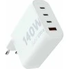 Xtorm - 140 W „GaN2 Ultra“ namų įkroviklis, 3 x USB-C / USB-A, baltas