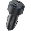 Įkroviklis Yesido Ład. sam. Y48 PD 60W 2xUSB-C Juodas / JUODA