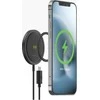 „Mophie Snap+“ belaidžio įkrovimo padėklas „MagSafe“ – „Android“ 15 W, „iOS“ 7,5 W (juoda)