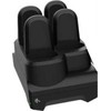 Zebra CS6080 CORDLESS: 4-SLOT DEVICE SHARECRADLE, INDUCTIVE, MIDNIGHT Juodas. INCLUDES POWER SUPPLY AND DC LINE CORD.