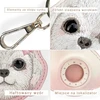 Dėklas daiktų ieškikliui Nimmy New Big Eyed Pet 2.0 Dog rožinės spalvos
