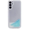 iLike Tylna pokrywa Samsung Galaxy A54 5G Silikoninis dėklas Vanduo Glitter Mėlyna (ILISAMA54SWGB)