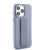 iLike Tylny pokrowiec Apple iPhone 14 Pro Silikoninis dėklas with stand Violetinė (ILIAPP14PSWSP)