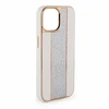 iLike Tylny pokrowiec Apple iPhone 15 Pro Max Diamonds and Odinis dėklas Baltas ILIAPP15PMDLCW
