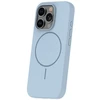 iLike Galinis dėklas Apple iPhone 16 Pro Max Soft Touch silikoninis dėklas su magnetiniu Light Mėlyna ILIAPP16PMSTSCMLB