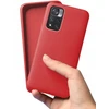 „iLike“ galinis dangtelis „Xiaomi“ silikoninis dėklas „Redmi Note 11 Pro Plus 5G“ Raudona