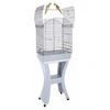 iMac Calla paukščių narvas su stovu ir ratukais, šviesiai mėlynas, 65,5x43x76/148,5 cm (IM-03225)