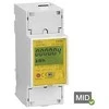 IME S.p.A. Energijos skaitiklis WH 1F 2MOD 10 (63) A 230V su MID CONTO D2 MID impulsu (CE2DD12)