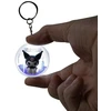 Impacto Gifts Mėlyna Sky Studios „BlueSkyStudios Sanrio“ raktų pakabukas su apšvietimu „Kuromi“