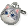 Dėklas daiktų ieškikliui Nimmy New Big Eyed Pet 2.0 Cat pilkos spalvos