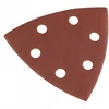 Import Papiery Delta Velcro švitrinis popierius 93 x 93 mm, P40, 5 vnt., su 6 skylėmis
