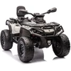 Lean Cars Vaikiškas keturratis Can Am Outlander 4x4 DK-CA005 Pilkas