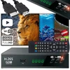 Televizorius Retoo Antžeminės televizijos imtuvo dekoderis, USB 5V, „Full HD“ DVB-T2 antenos nuotolinio valdymo pultas + HDMI kabelis - ER1238