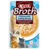 INABA Ciao Broth Troškintas vištienos ir šukučių skonio ėdalas katėms, 1x40 g