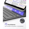 inateck Klaviatūra iPad Air 13"Pro 12,9" Compat.QWERTZ pilka