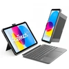 Inateck Inateck KB403-10 pilka iPad klaviatūros dėklas QWERTZ