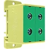 Incobex Elplast ENE-00172 2 bėgių bėgio jungtis 35 mm2 geltonai žalia ZGX-2x35 geltonai žalia ENE-00172