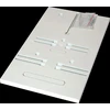 Incobex Elplast ENE-00061 3 fazių skaitiklių plokštė 200x350x12mm TAB.3F N 800564 ENE-00061
