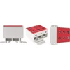 Incobex Elplast ENE-00181 Złączka szynowa 3-torowa 35mm2 raudona ZGX-3x35 raudona ENE-00181