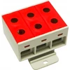 Incobex Elplast ENE-00207 3 bėgių bėgio jungtis 50 mm² pilka ZGX 3x50 raudona 2 versija ENE-00207